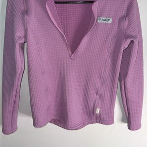 Magellan Outdoors Lavender Quarter-Zip Pullover